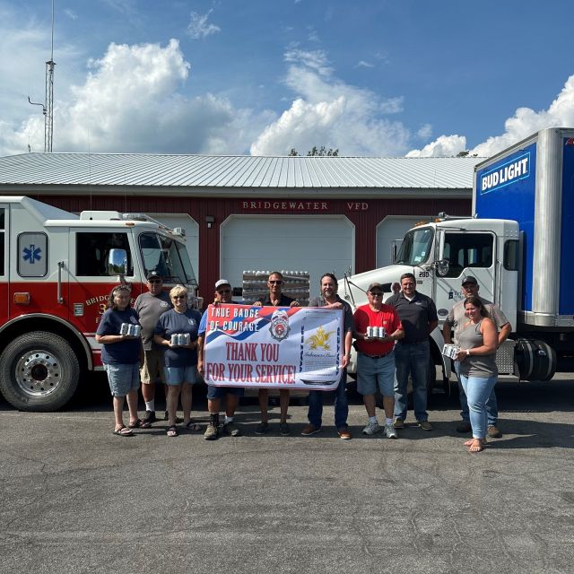 We at Tri-Valley Beverage are proud to be partnering with @AnheuserBusch and @NVFC to deliver 1.5 million cans of emergency drinking water to over 630 volunteer fire departments across the country. This partnership is rooted in our shared commitment to the communities we call home. That’s who we are. 

https://www.youtube.com/watch?v=6t_DHvV3rN8&t=1s