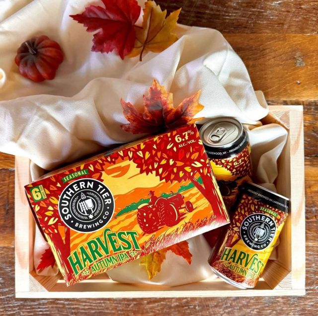 It’s Back People. Autumn IPA Harvest By Southern Tier Brewing Is In The Building And Ready To Be Added To Your Orders. 🍂Watch The Seasons Turn As You Drink Some Of The Best! 🍁

#harvest #southerntier #southerntierbrewing #fall #autumn #ipa